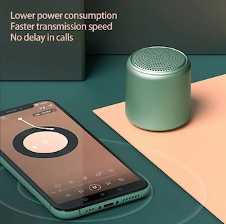 Foto 2 | Mini Bocina Bluetooth Belug Led color Verde