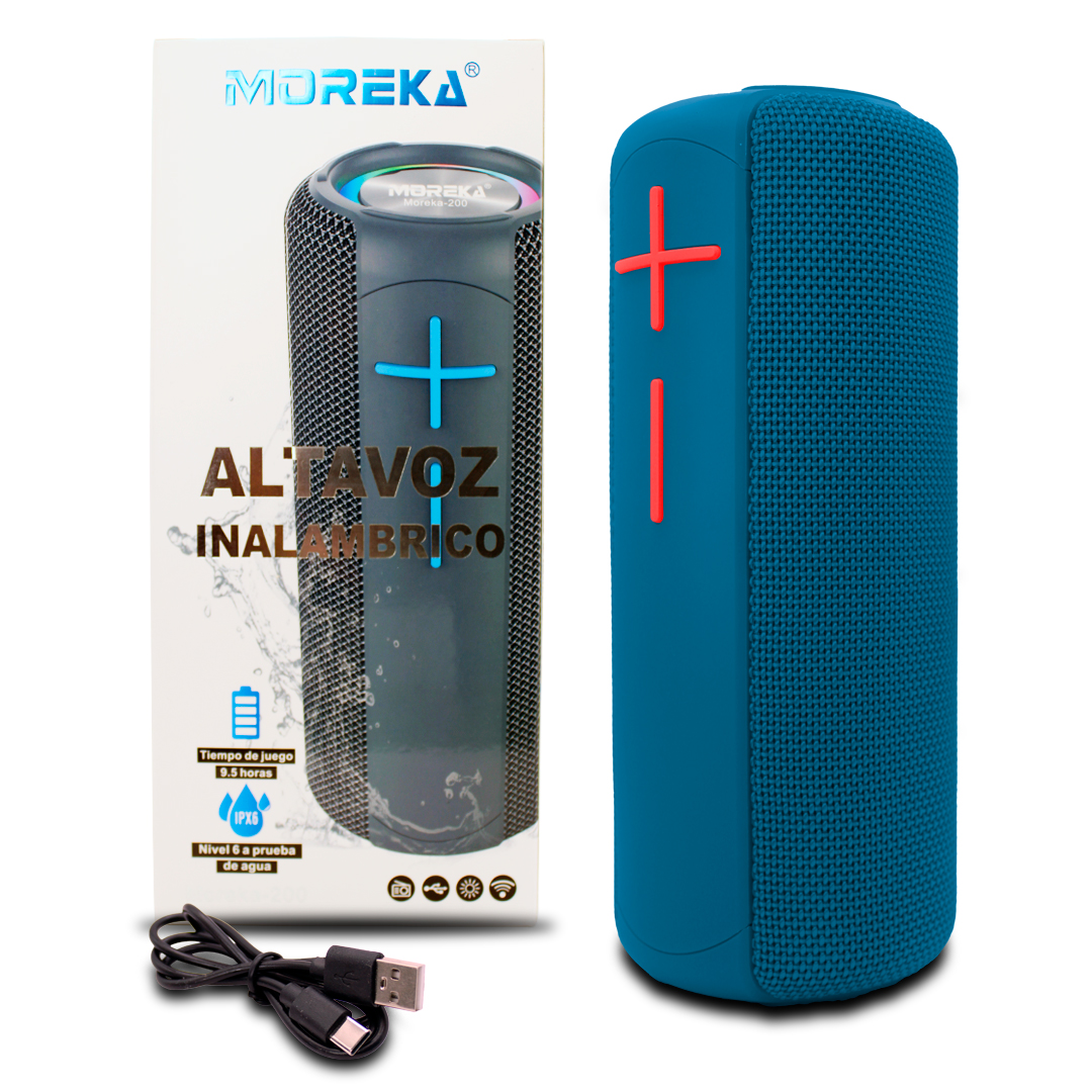 Foto 2 pulgar | Bocina Bluetooth Moreka-m200 Resistente al Agua