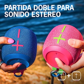 Foto 4 | Bocina Portátil Logitech UE Wonderboom 3 color Gris Bluetooth