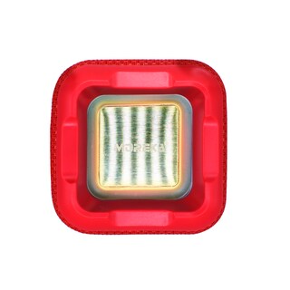 Foto 3 | Bocina Bluetooth Moreka Mr-f68 Doble Diafragma color Rojo