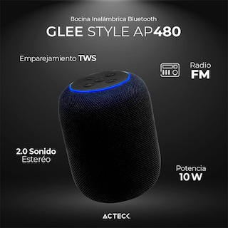 Foto 4 | Bocina Portátil Acteck Ap480 color Negro