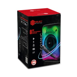 Foto 4 | Bocina Bluetooth Select Sound Bt1018 color Negro Radio FM Luz LED