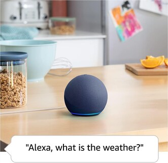 Foto 3 | Bocina Amazon Echo Dot 5ta Generación color Negro
