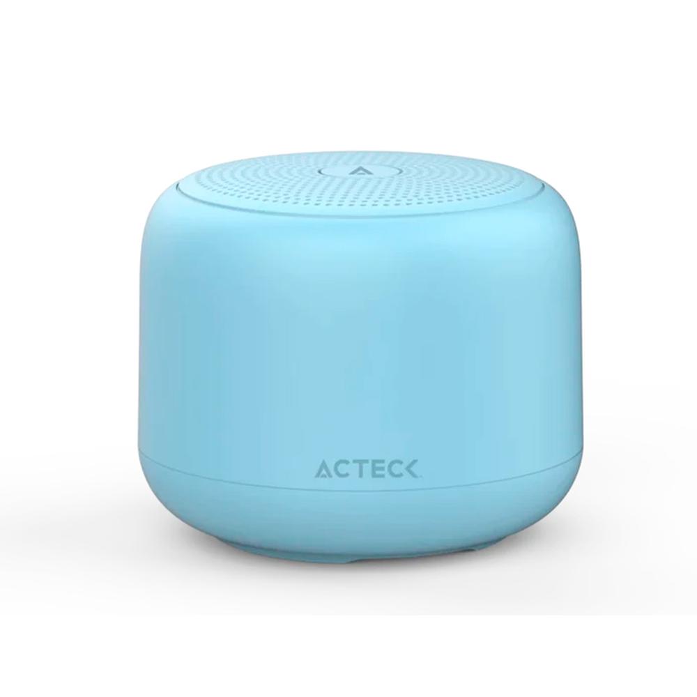 Bocina Portátil Acteck Glee Tiny Ap410 Resistente al Agua color Azul