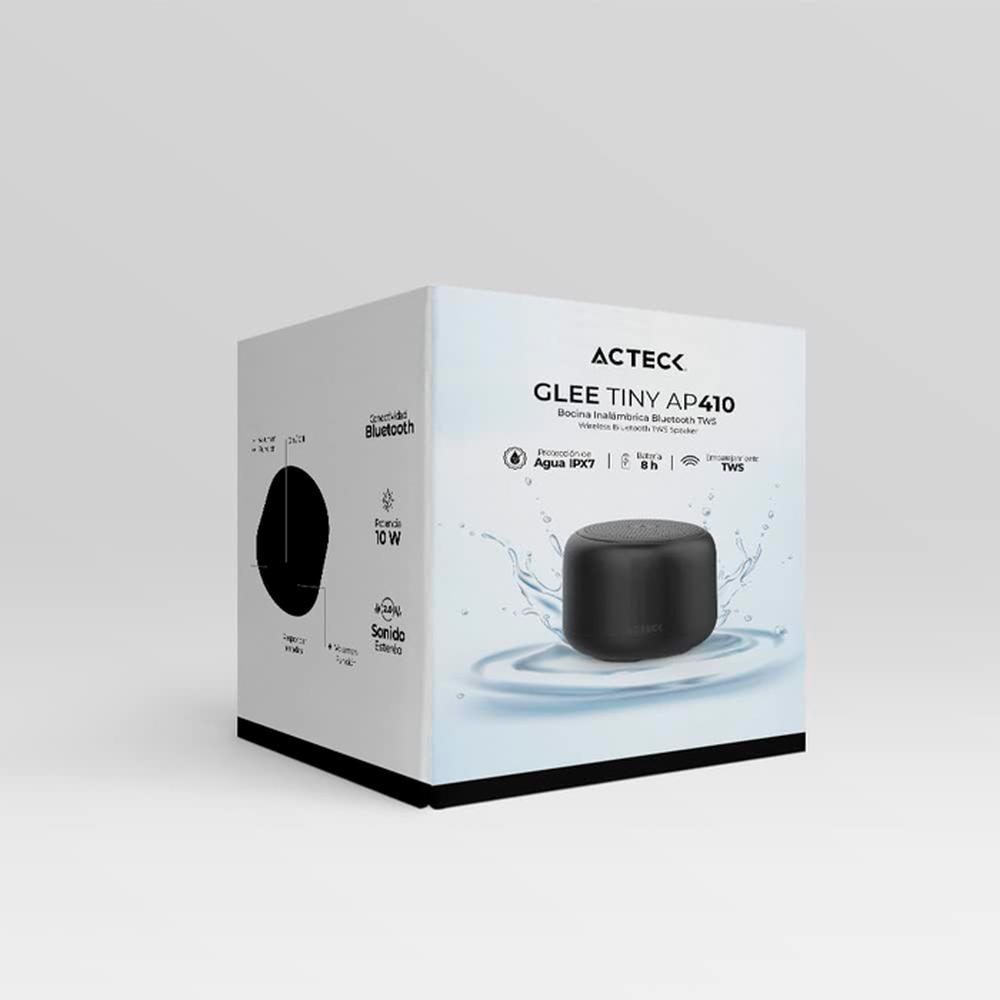 Foto 7 pulgar | Bocina Portatil Acteck Glee Tiny Ap410 Resistente al Agua color Negro