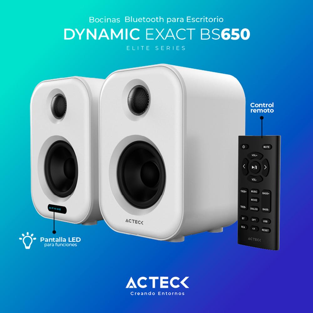 Foto 5 pulgar | Bocinas Inalámbricas Acteck Dynamic Exact BS650 AC-935883 color Blanco 50w RMS USB