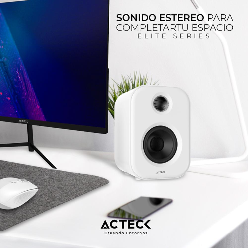 Foto 5 | Bocinas Inalámbricas Acteck Dynamic Exact BS650 AC-935883 color Blanco 50w RMS USB