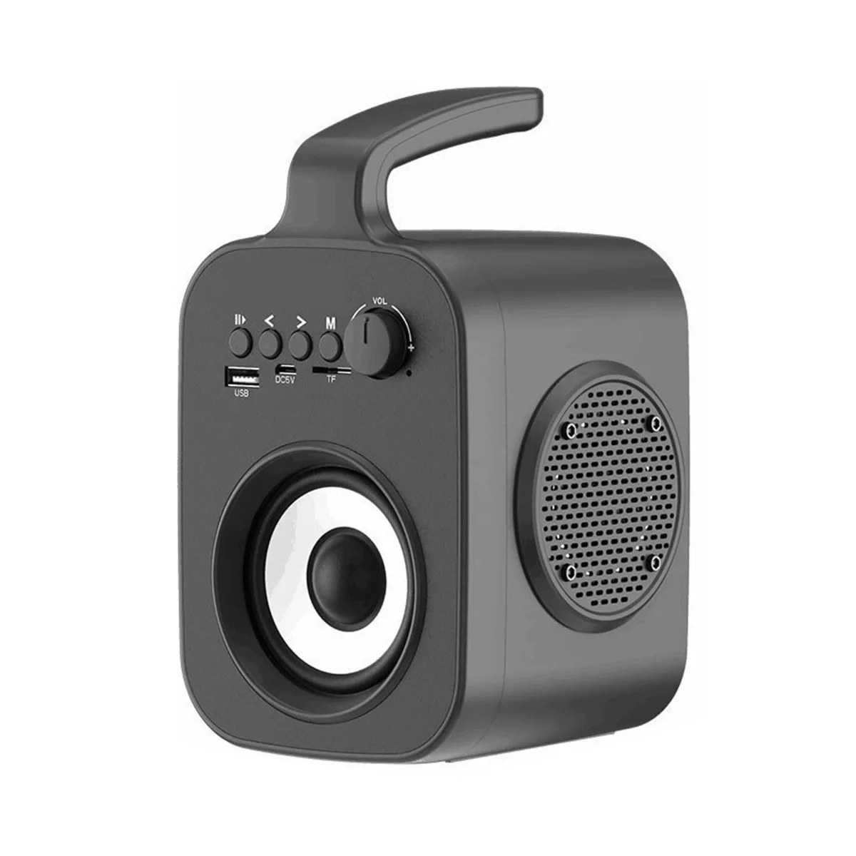 Bocina Bluetooth Portátil Altavoz Bluetooth 5.0 Estéreo Eo Safe Imports Esi-8675 Negro