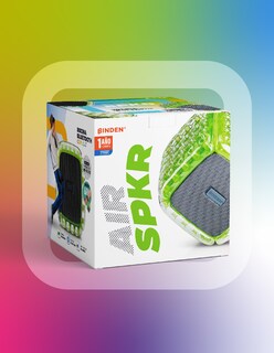 Foto 6 | Bocina Portátil Binden Air Spkr Verde