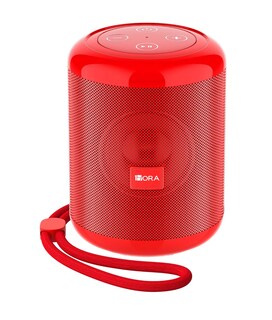 Foto 1 | Mini Bocina Portátil Bluetooth Inalámbrica Altavoz Sd Rojo
