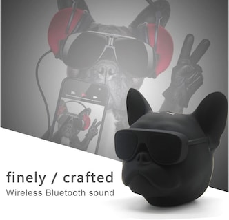 Foto 3 | Venta Internacional - Altavoz Bluetooth Bulldog Francés