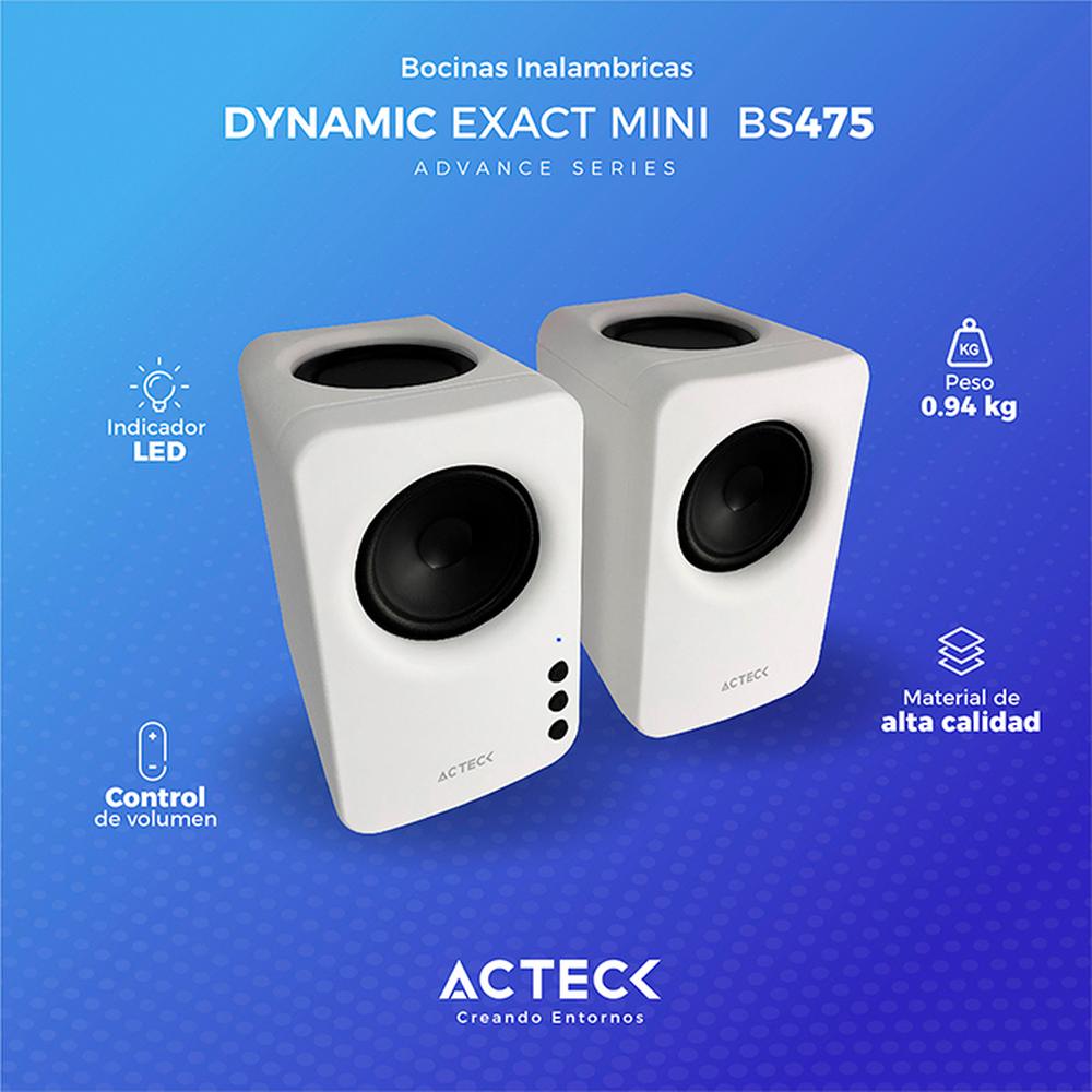 Foto 5 pulgar | Bocinas Acteck Dynamic Exact Mini Bs475 Inalámbrica 10w Ac-936378 color Blanco