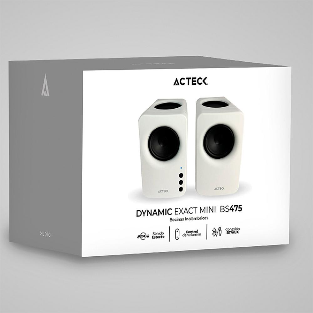 Foto 6 | Bocinas Acteck Dynamic Exact Mini Bs475 Inalámbrica 10w Ac-936378 color Blanco