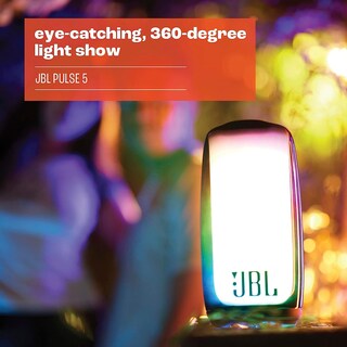 Foto 3 | Altavoz Bluetooth Portátil JBL Pulse 5 Negro con Luces Deslumbrantes