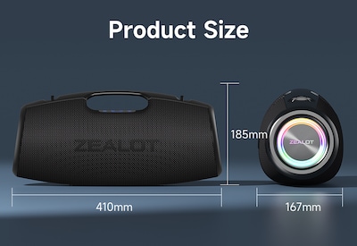 Foto 3 | Venta Internacional- Altavoz Bluetooth Zealot S78 100 W Impermeable