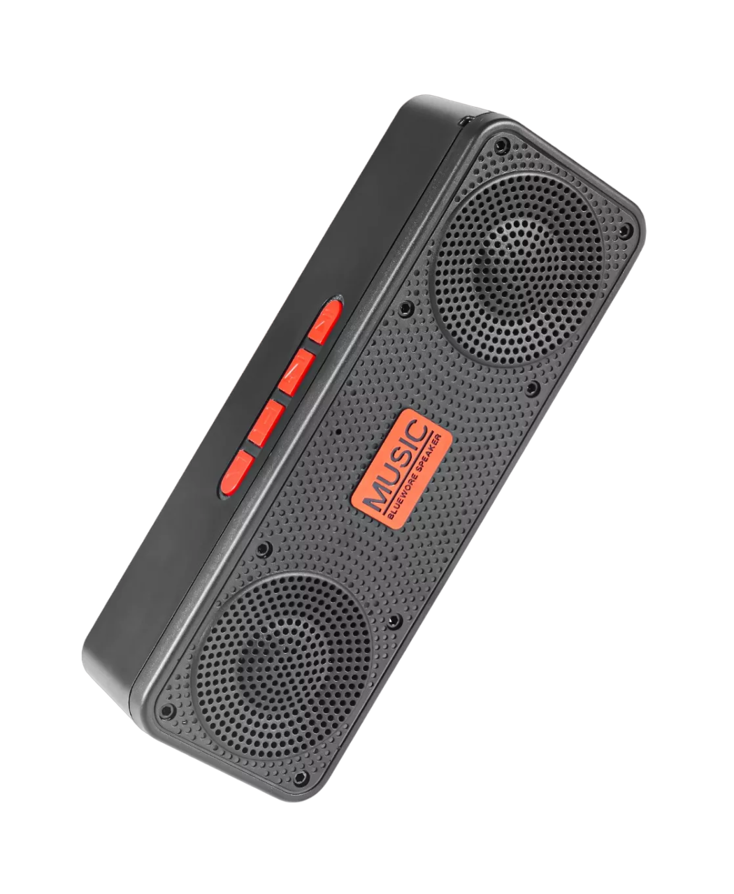 Bocina Sonido Bluetooth 5.0 Altavoces Portátiles color Rojo