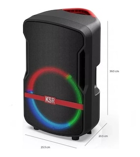 Foto 2 | Bocina 8 Recargable Kaiser Msa-7908 Color Negro + Tripie