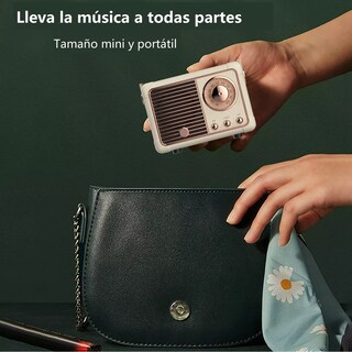 Foto 3 | Bocina Inalámbrica Eo Safe Imports Esi10379 Marrón con Bluetooth