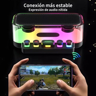 Foto 2 | Bocina Inalámbrica Eo Safe Imports Esi10391 Negra con Bluetooth