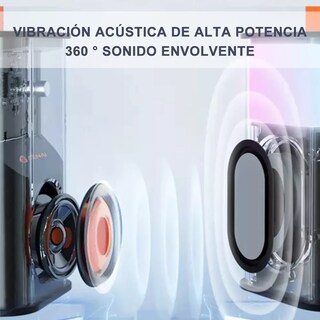 Foto 3 | Bocina Portátil Eo Safe Imports Esi10701 Gris con Subwoofer