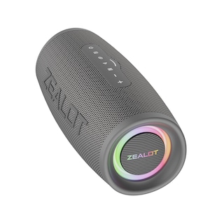 Foto 3 | Venta Internacional - Bocina Bluetooth Zealot S56 Impermeable 40 w 8000 mah Gris