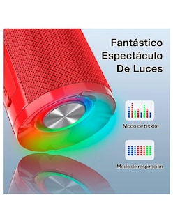 Foto 4 | Bocina Portátil Petukita Box Boc060 Roja con Bluetooth