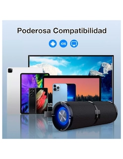 Foto 4 | Bocina Portátil Petukita Box Boc060 Negra con Bluetooth