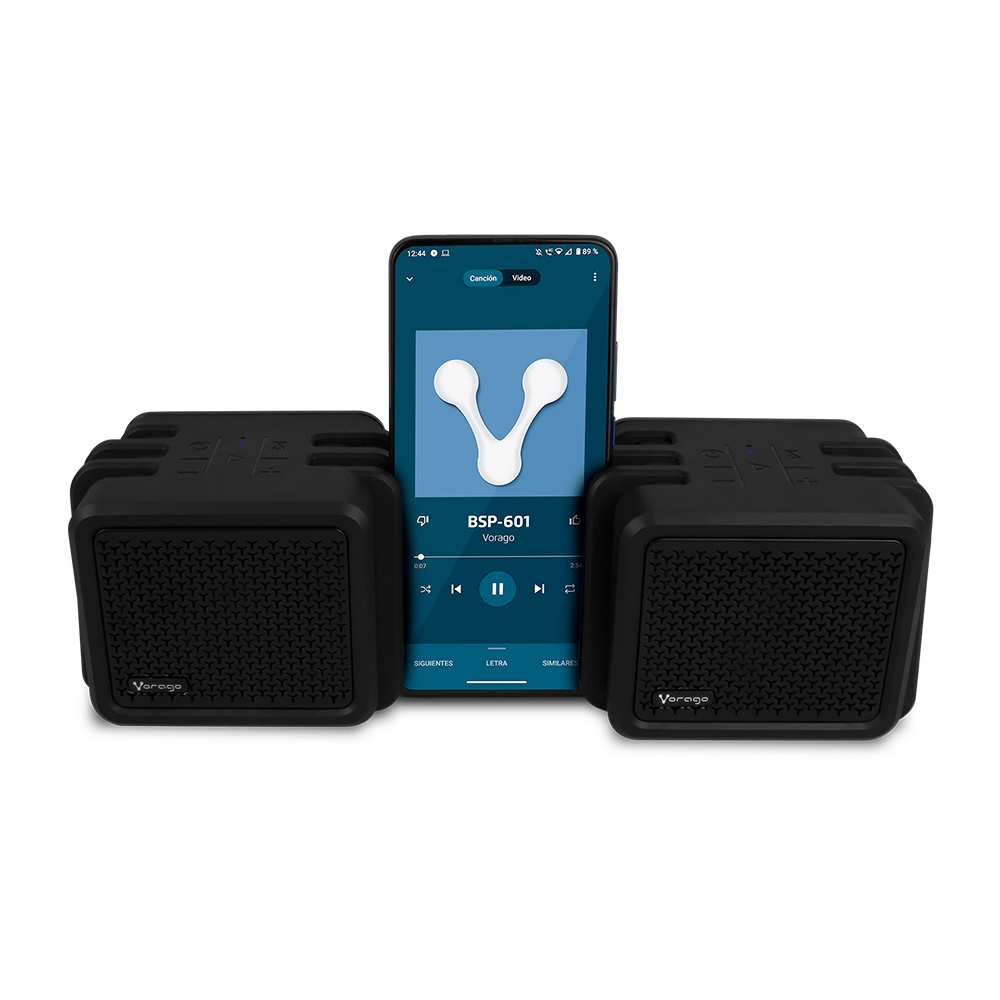 Foto 5 pulgar | Bocina Portátil Vorago Bsp-601 Bluetooth Inalámbrico 20w Rms Negro