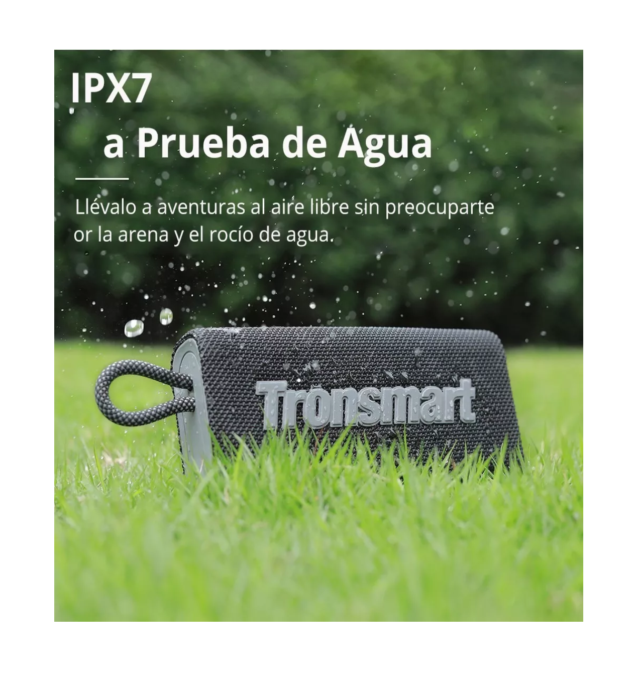 Foto 5 pulgar | Bocina Bluetooth Tronsmart Trip Portátil Negro