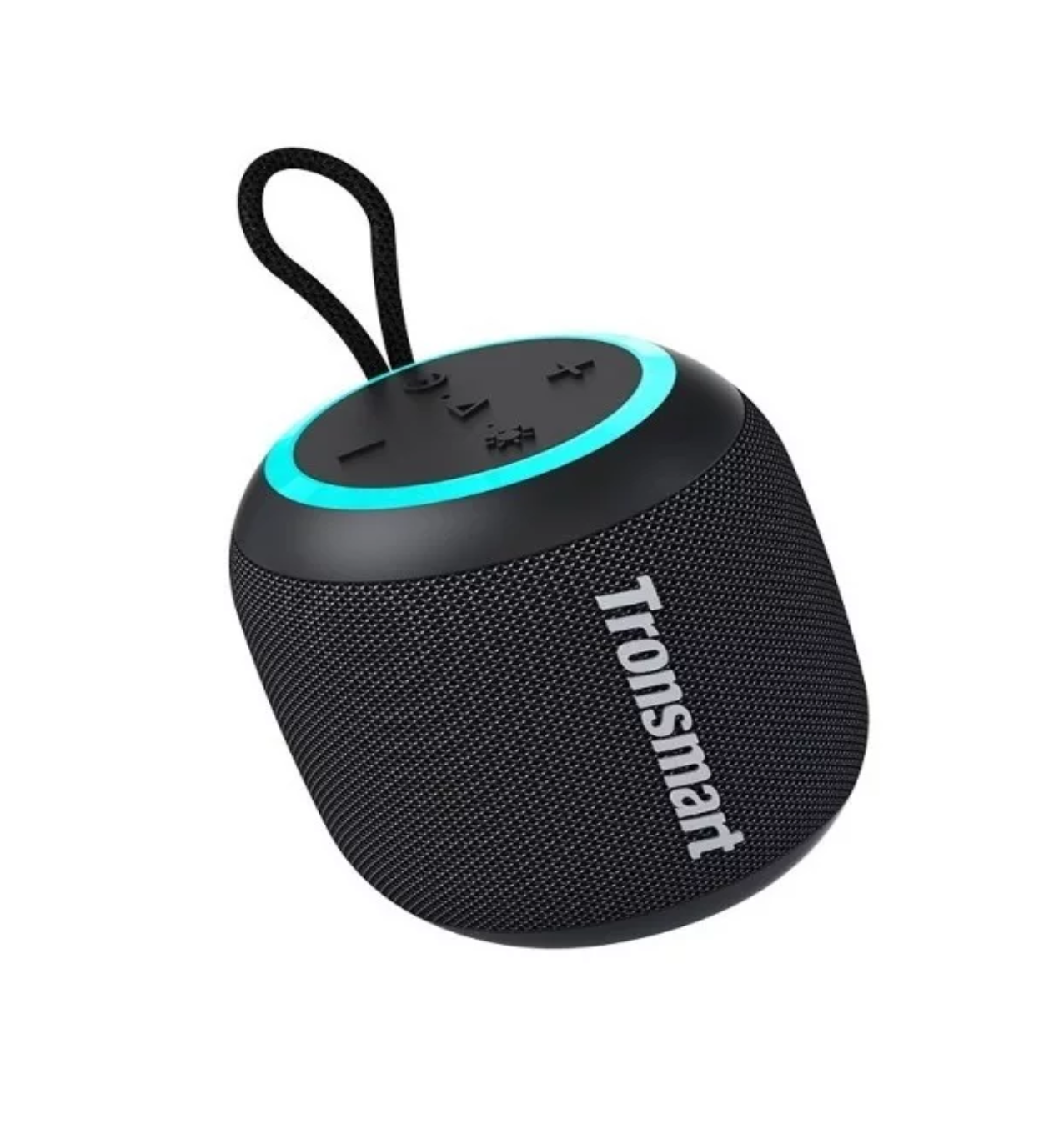 Bocina Bluetooth Portátil T7 Mini 15W con Luces LED Negro