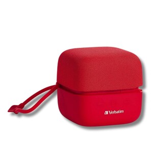 Foto 2 | Bocina Cubo Verbatim Bluetooth Roja
