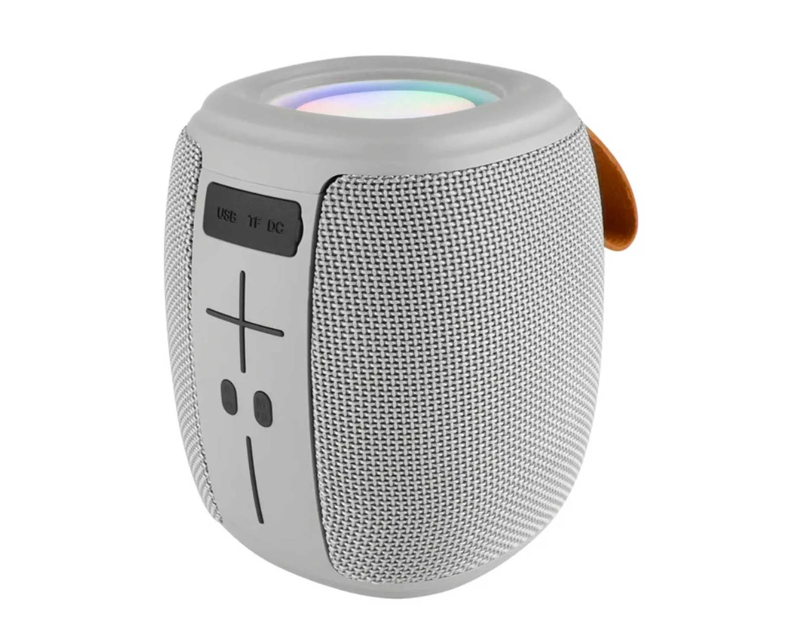 Bocina Portátil Perfect Choice Gris con Bluetooth