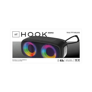 Foto 3 | Bocina Inalámbrica Hook Mini Stf 2'' Con Luz Rgb