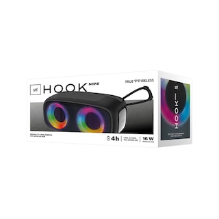 Foto 4 | Bocina Inalámbrica Hook Mini Stf 2'' Con Luz Rgb