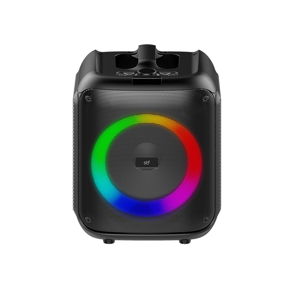 Bocina Inalámbrica Kube Fest Stf 8 '' Con Luz Rgb