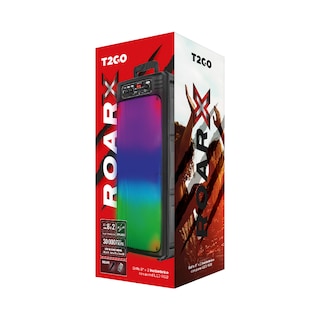 Foto 3 | Bocina Inalámbrica T2GO Roar X 8'' con Luz RGB