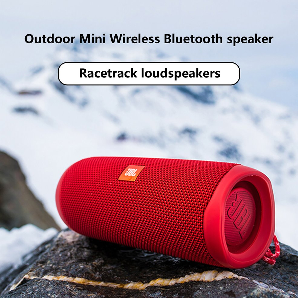 Foto 3 pulgar | Venta Internacional- Altavoz Inalámbrico JBL Flip5 Rojo con Minisoporte Portátil