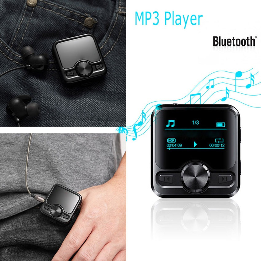 Foto 4 pulgar | Venta Internacional-reproductor De Música Bluetooth 4.2 Mp3 Hifi Con Grabación