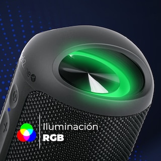 Foto 6 | Bocina Estéreo Techzone Apolo Bluetooth Portátil y Rgb Tws