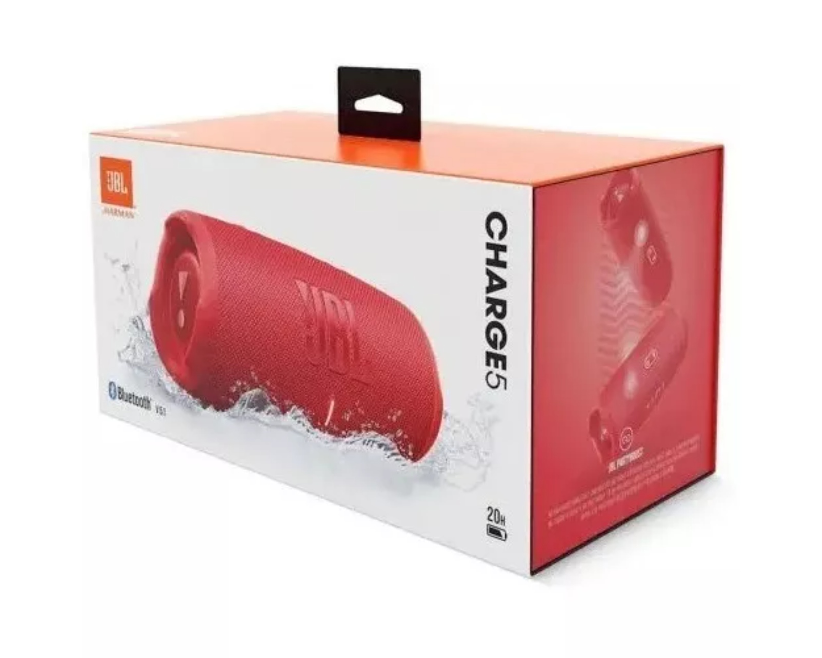 Foto 7 pulgar | Bocina Bluetooth Portátil JBL Charge 5 Roja Resistente al Agua