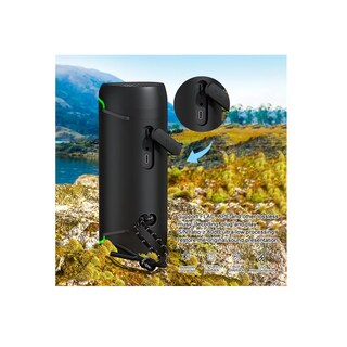 Foto 2 | Bocina Portátil Bluetooth Altavoz Inalambricas Con Luces. Eo Safe Imports Esi-12231 Negro