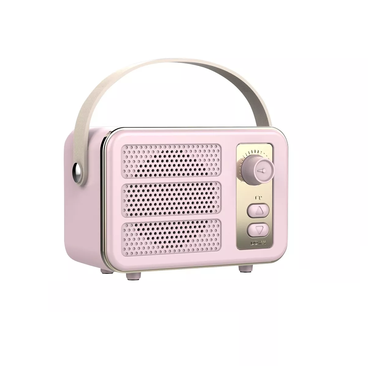 Foto 2 pulgar | Bocina Bluetooth Retro Radio Recargable Portátil Eo Safe Imports Esi-12230 Rosa