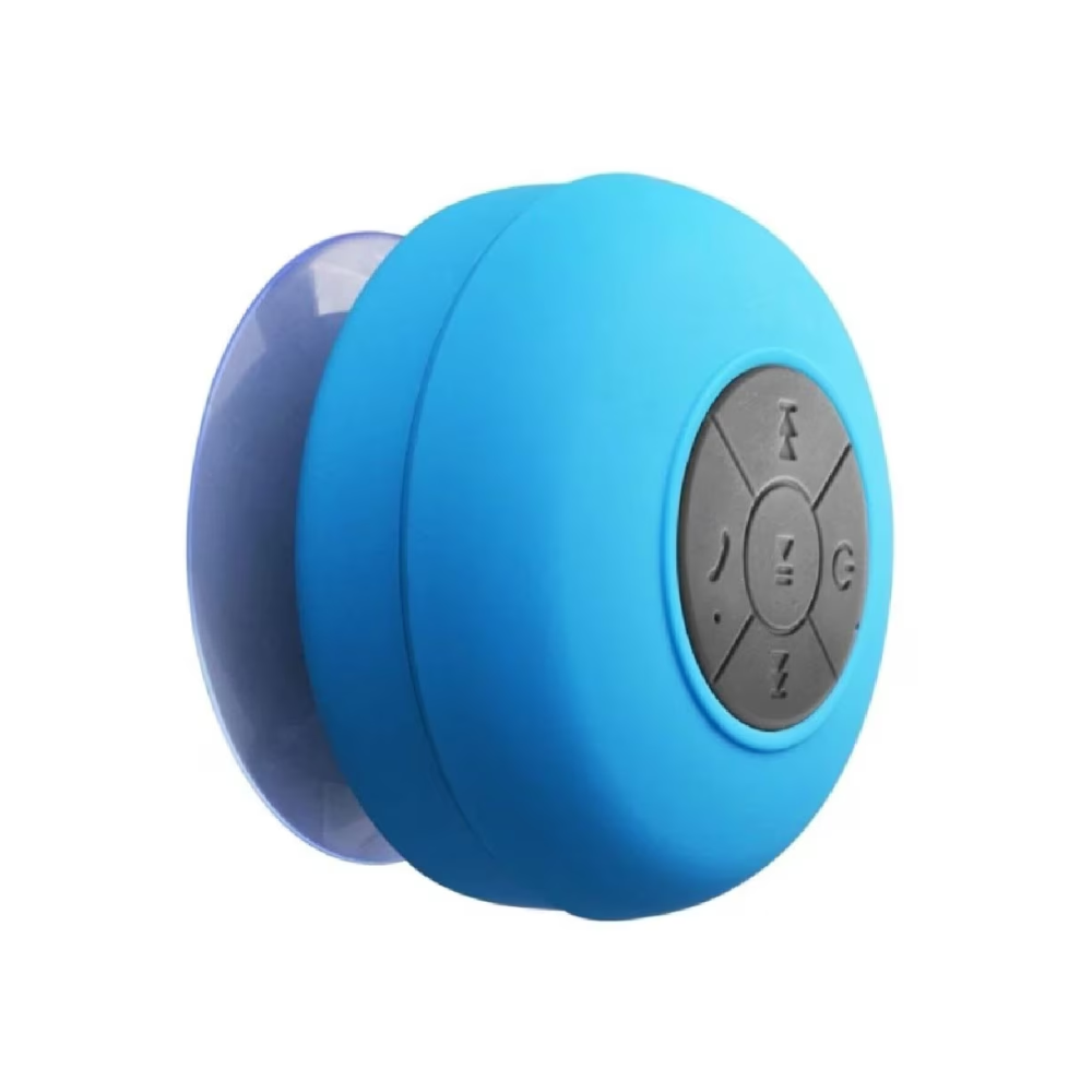 Frequenz Bocina Waterproof Portátil, Recargable, Bluetooth, Azul