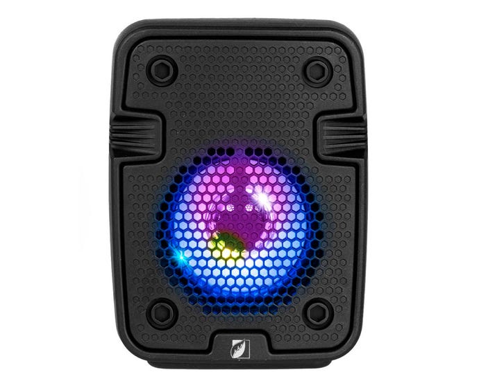 Foto 2 pulgar | Bocina Bluetooth 3'' Green Leaf Negro
