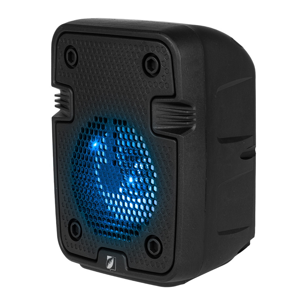 Foto 3 | Bocina Bluetooth 3'' Green Leaf Negro