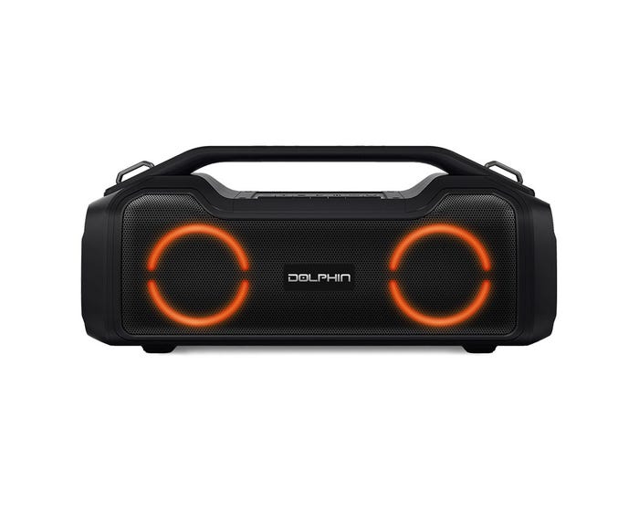 Foto 1 | Bocina Dolphin Negra Portátil con Bluetooth