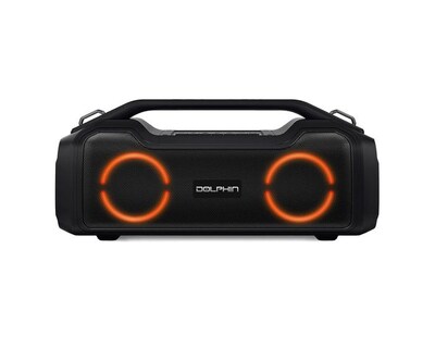 Foto 1 | Bocina Dolphin Negra Portátil con Bluetooth