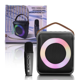 Foto 1 | Minibocina Karaoke Playbox XM-7318 Negra Wireless K1