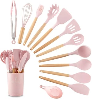 Foto 1 | Set Utensilios de Silicón para Cocina 13 Piezas