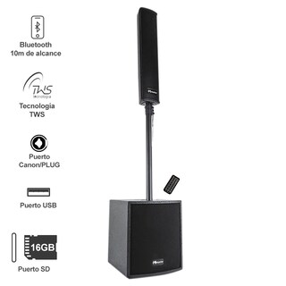 Foto 3 | Sistema Lineal De Audio Profesional 12'' TWS Master MA-PRO12